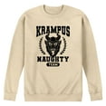 thumbnail image 1 of Instant Message - Krampus Naughty Team - Men's Long Sleeve Crew Fleece Sweatshirt, 1 of 4