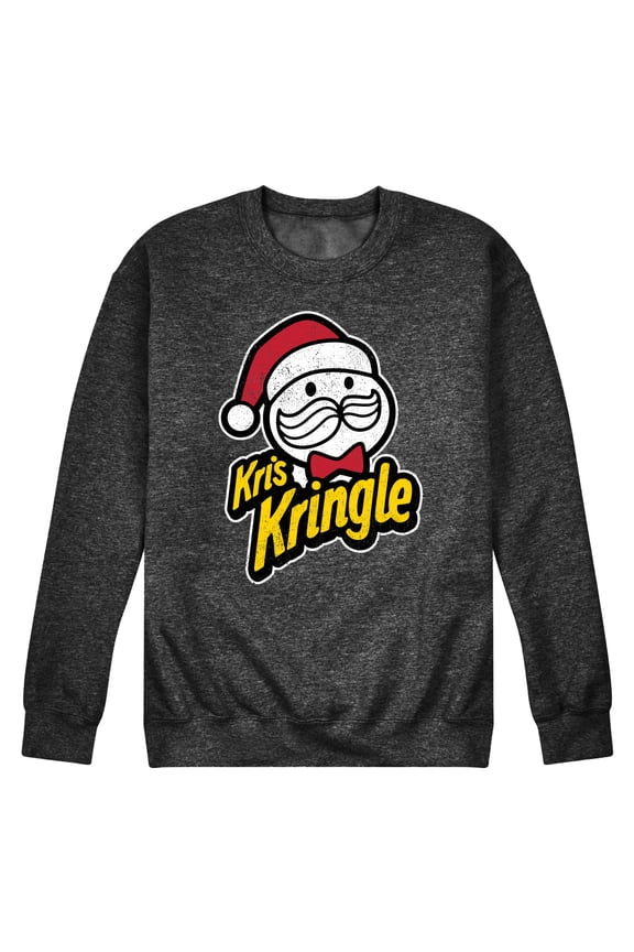 - Kris Kringle Christmas Graphic Fleece Sweatshirt
