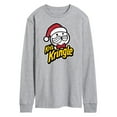 thumbnail image 1 of Instant Message - Kris Kringle Christmas - Men's Long Sleeve T-Shirt, 1 of 5