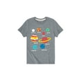 thumbnail image 1 of Instant Message - Labled Planets - Youth Short Sleeve Tee, 1 of 5