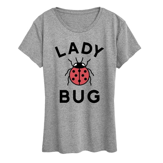 Instant Message - Lady Bug Short Sleeve Graphic T-Shirt