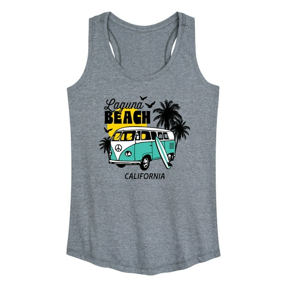Instant Message - Laguna Beach California - Women's Racerback Tank Top