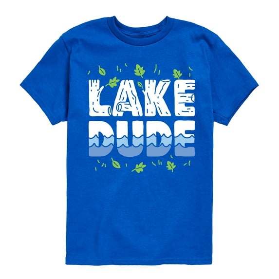 Instant Message - Lake Dude - Toddler & Youth Short Sleeve Graphic T-Shirt