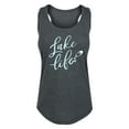 thumbnail image 1 of Instant Message - Lake Life - Women's Racerback Tank, 1 of 5