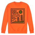 thumbnail image 1 of Instant Message - Lake Tahoe Rectangle  - Men's Crew Neck Fleece Pullover, 1 of 7