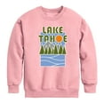 thumbnail image 1 of Instant Message - Lake, Tahoe - Toddler & Youth Crewneck Fleece Sweatshirt, 1 of 5
