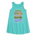 thumbnail image 1 of Instant Message - Lake Tahoe - Toddler & Youth Girls A-line Dress, 1 of 5