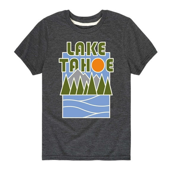 Instant Message - Lake, Tahoe - Toddler & Youth Short Sleeve Graphic T-Shirt