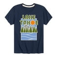 thumbnail image 1 of Instant Message - Lake, Tahoe - Toddler & Youth Short Sleeve Graphic T-Shirt, 1 of 6