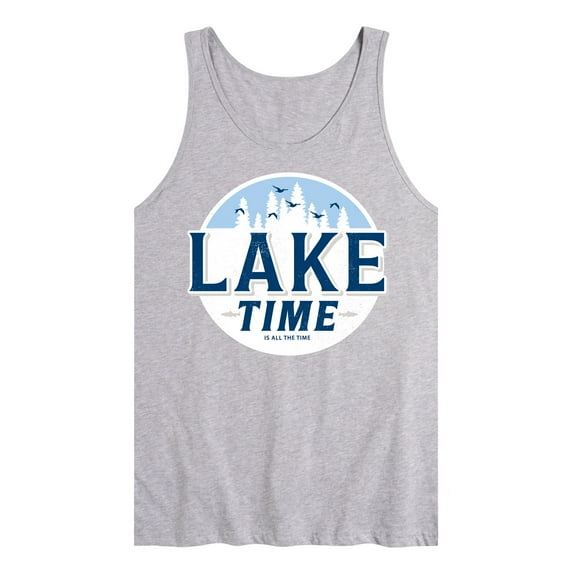 Instant Message - Lake Time - Men's Jersey Tank Top