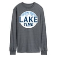 thumbnail image 1 of Instant Message - Lake Time - Men's Long Sleeve T-Shirt, 1 of 6
