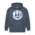 thumbnail image 1 of Instant Message - Lake Time - Men's Pullover Hooded Fleece Sweatshirt, 1 of 7