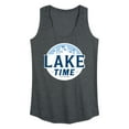 thumbnail image 1 of Instant Message - Lake Time - Women's Racerback Tank Top, 1 of 6