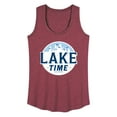 thumbnail image 1 of Instant Message - Lake Time - Women's Racerback Tank Top, 1 of 6