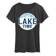 thumbnail image 1 of Instant Message - Lake Time - Women's Short Sleeve Graphic T-Shirt, 1 of 6
