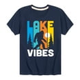 thumbnail image 1 of Instant Message - Lake Vibes Sasquatch  - Toddler & Youth Short Sleeve Graphic T-Shirt, 1 of 6