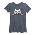 thumbnail image 1 of Instant Message - Lame Cat - Women's Short Sleeve Graphic T-Shirt, 1 of 5