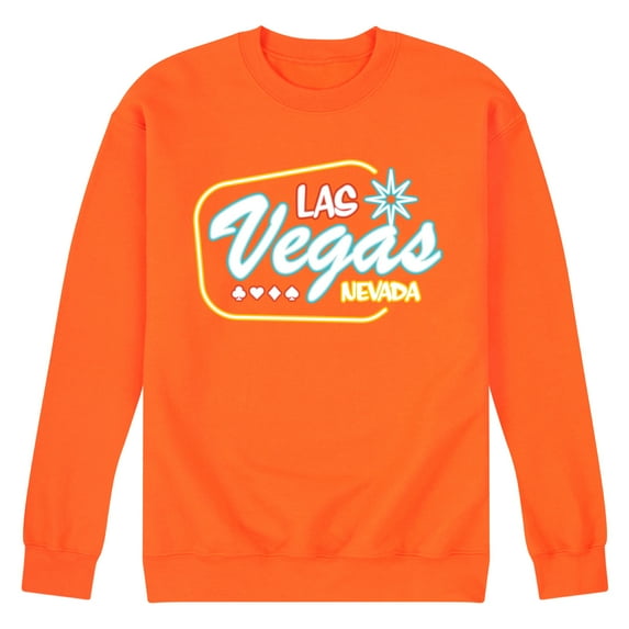 Instant Message - Las Vegas - Men's Crew Neck Fleece Pullover