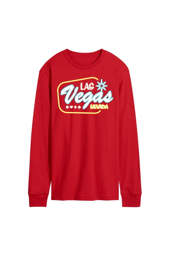 - Las Vegas Long Sleeve Graphic T-Shirt