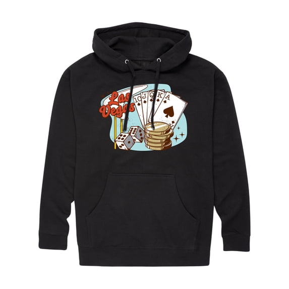Instant Message - Las Vegas - Men's Pullover Hooded Fleece Sweatshirt