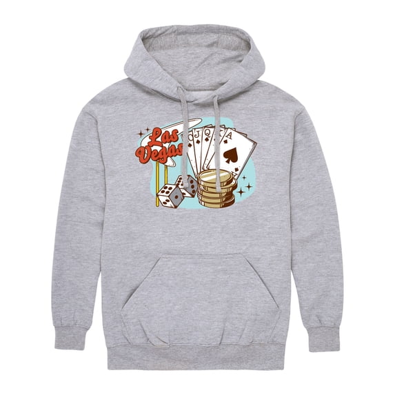 Instant Message - Las Vegas - Men's Pullover Hooded Fleece Sweatshirt
