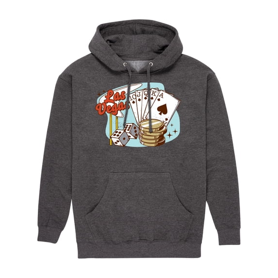Instant Message - Las Vegas - Men's Pullover Hooded Fleece Sweatshirt