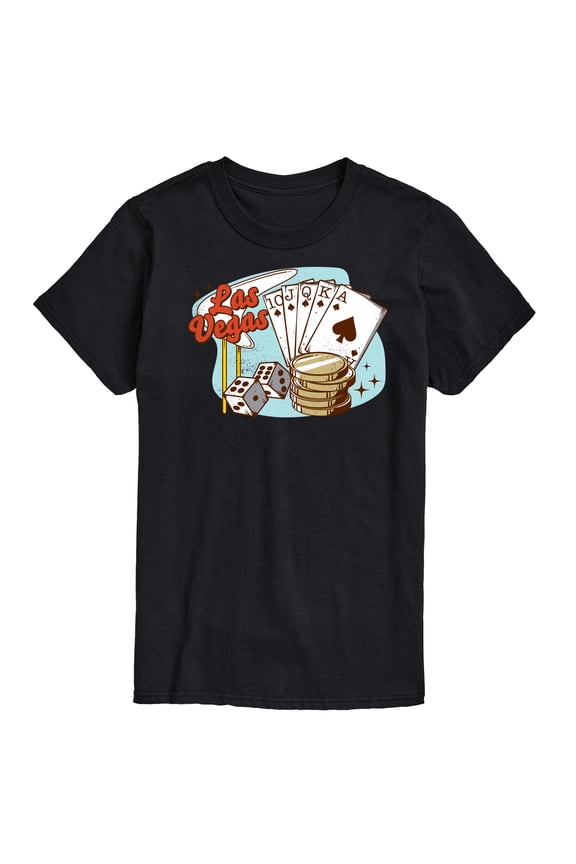 - Las Vegas  - Men's Short Sleeve Graphic T-Shirt