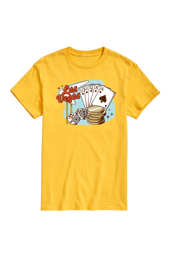 - Las Vegas  - Men's Short Sleeve Graphic T-Shirt