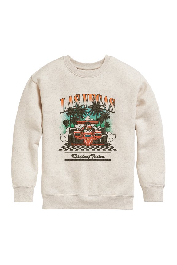 - Las Vegas Racing - Youth Boys Crew Fleece Sweatshirt