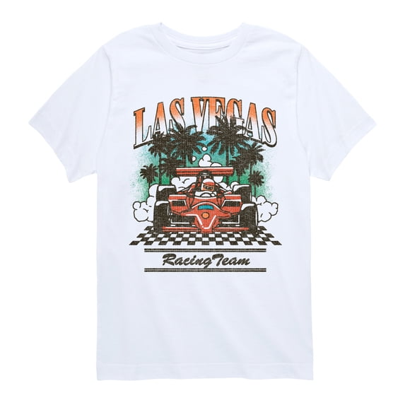 Instant Message - Las Vegas Racing Short Sleeve Graphic T-Shirt