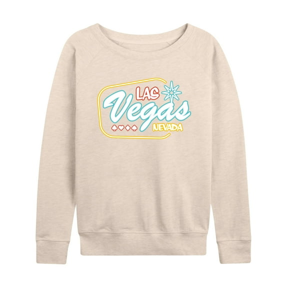 Instant Message - Las Vegas - Women's Lightweight French Terry Long Sleeve Shirt