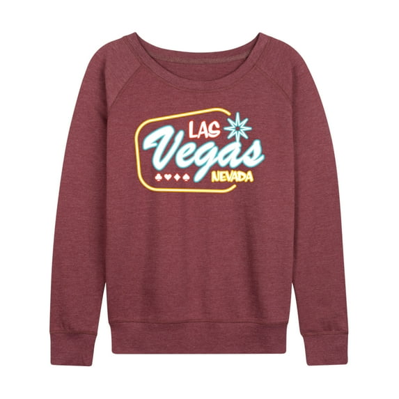 Instant Message - Las Vegas - Women's Lightweight French Terry Long Sleeve Shirt