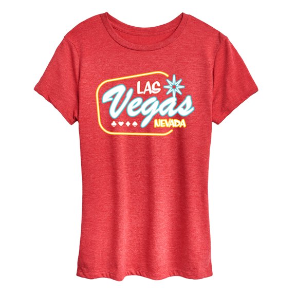 Instant Message - Las Vegas -Women's Short Sleeve Graphic T-Shirt