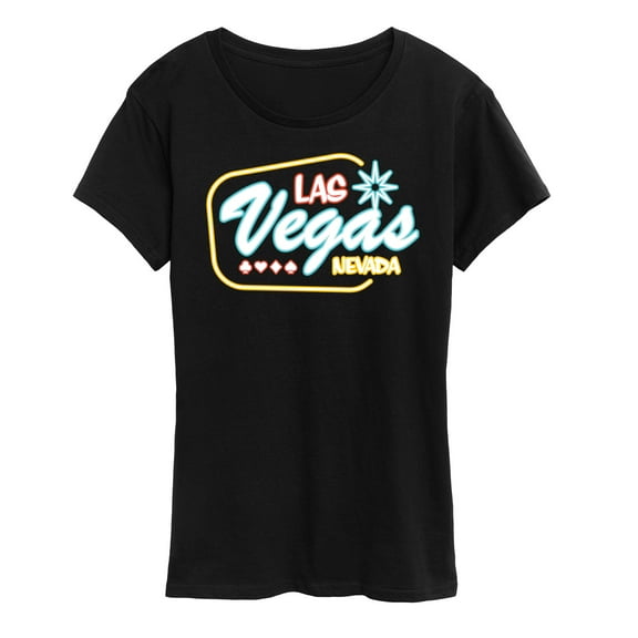 Instant Message - Las Vegas -Women's Short Sleeve Graphic T-Shirt