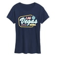 thumbnail image 1 of Instant Message - Las Vegas -Women's Short Sleeve Graphic T-Shirt, 1 of 6
