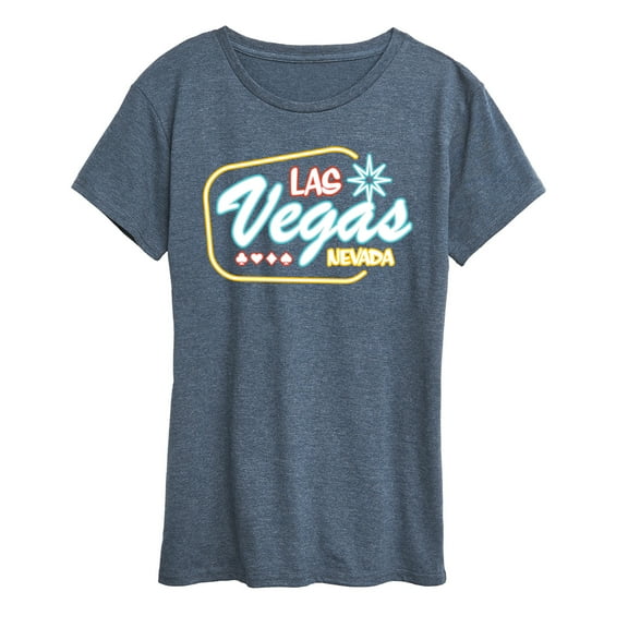 Instant Message - Las Vegas -Women's Short Sleeve Graphic T-Shirt