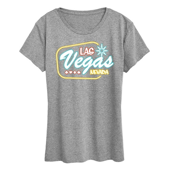 Instant Message - Las Vegas -Women's Short Sleeve Graphic T-Shirt