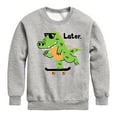 thumbnail image 1 of Instant Message - Later Gator - Toddler & Youth Crewneck Fleece Sweatshirt, 1 of 6