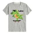thumbnail image 1 of Instant Message - Later Gator - Toddler & Youth Short Sleeve Graphic T-Shirt, 1 of 6