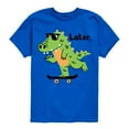thumbnail image 1 of Instant Message - Later Gator - Toddler & Youth Short Sleeve Graphic T-Shirt, 1 of 6