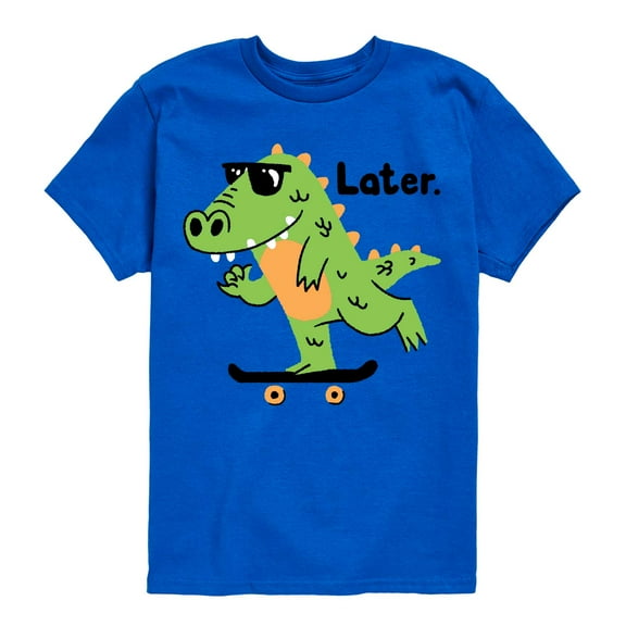 Instant Message - Later Gator - Toddler & Youth Short Sleeve Graphic T-Shirt