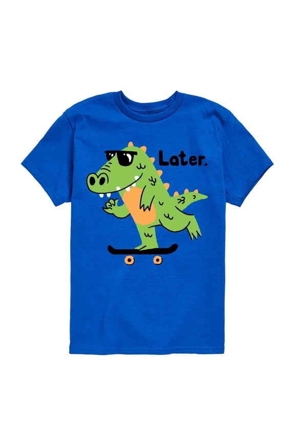 - Later Gator - Toddler & Youth Short Sleeve Graphic T-Shirt