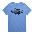 thumbnail image 1 of Instant Message - Later Gator - Youth Short Sleeve Graphic T-shirt, 1 of 4