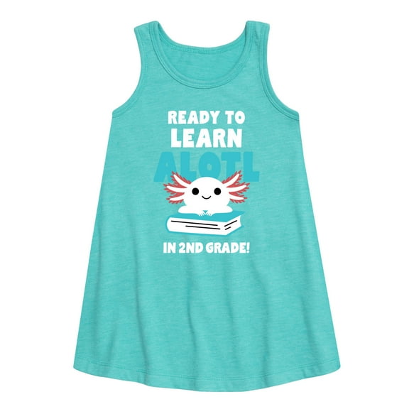 Instant Message - Learn Alotl In 2nd Grade - Toddler & Youth Girls A-line Dress