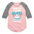 thumbnail image 1 of Instant Message - Learn Alotl In 2nd Grade - Toddler & Youth Girls Raglan Graphic T-Shirt, 1 of 6