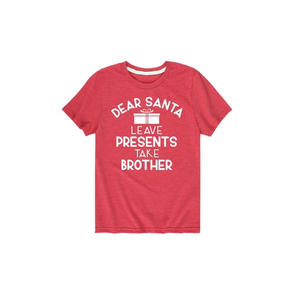 Instant Message - Leave Presents Take Brother - Youth Short Sleeve Tee
