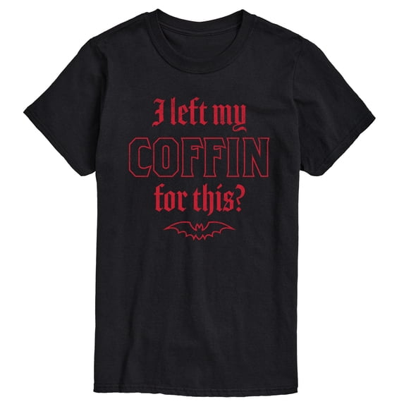 Instant Message - Left My Coffin For This Short Sleeve Graphic T-Shirt
