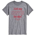 thumbnail image 1 of Instant Message - Left My Coffin For This Short Sleeve Graphic T-Shirt, 1 of 5