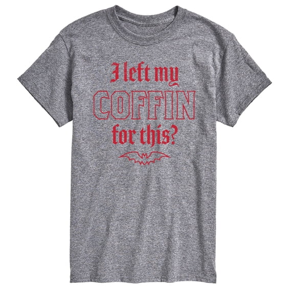 Instant Message - Left My Coffin For This Short Sleeve Graphic T-Shirt