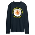 thumbnail image 1 of Instant Message - Leftovers Are For Quitters - Men's Long Sleeve T-Shirt, 1 of 6